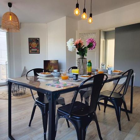 Le Clemenceau Appart-Calais Nord-Balcon-Plage ภายนอก รูปภาพ