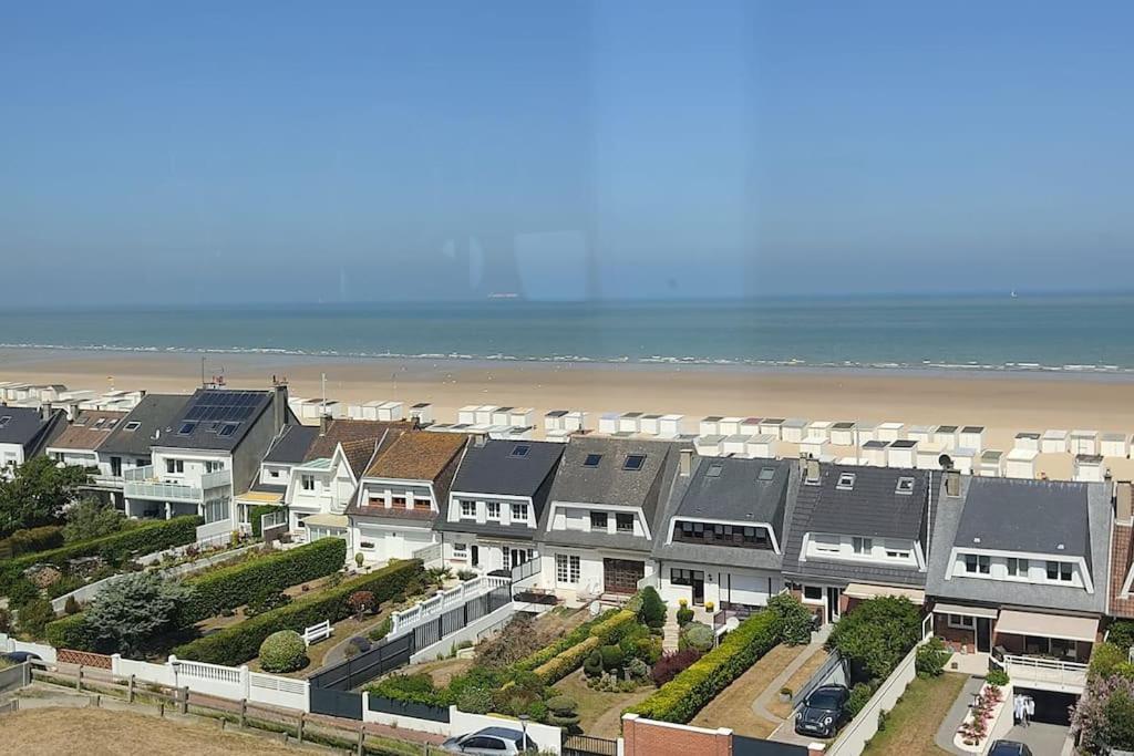 Le Clemenceau Appart-Calais Nord-Balcon-Plage ภายนอก รูปภาพ