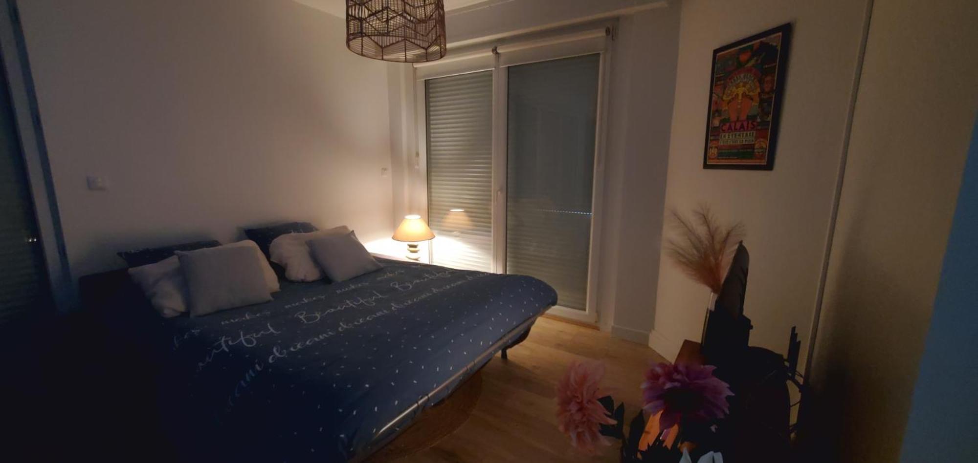 Le Clemenceau Appart-Calais Nord-Balcon-Plage ภายนอก รูปภาพ