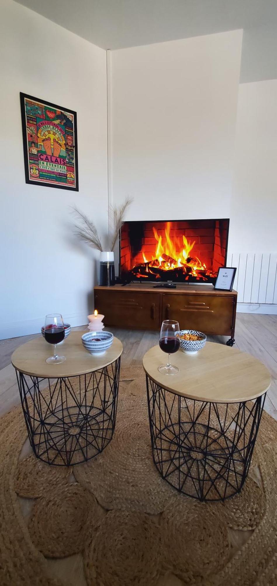 Le Clemenceau Appart-Calais Nord-Balcon-Plage ภายนอก รูปภาพ