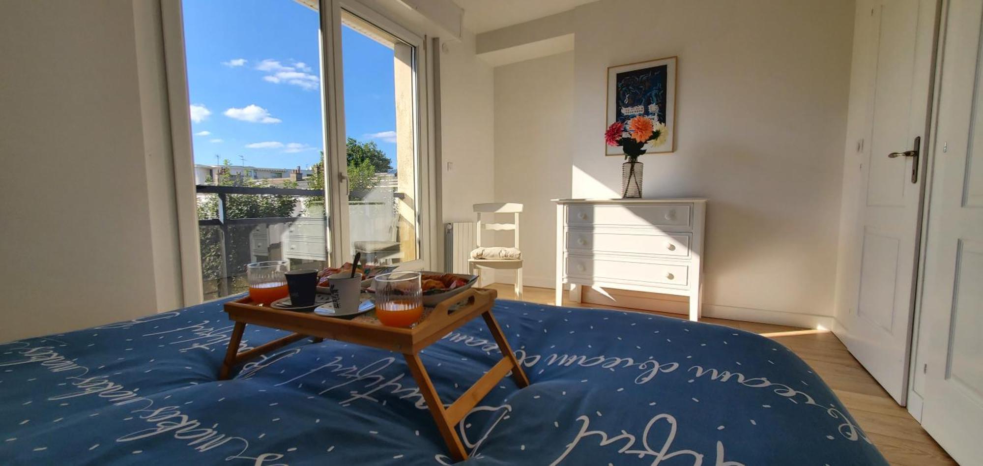 Le Clemenceau Appart-Calais Nord-Balcon-Plage ภายนอก รูปภาพ