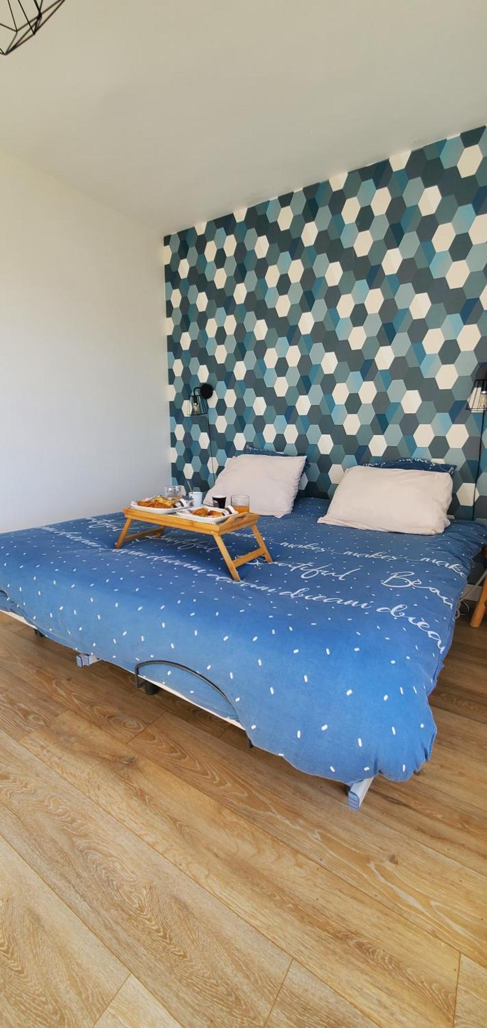 Le Clemenceau Appart-Calais Nord-Balcon-Plage ภายนอก รูปภาพ